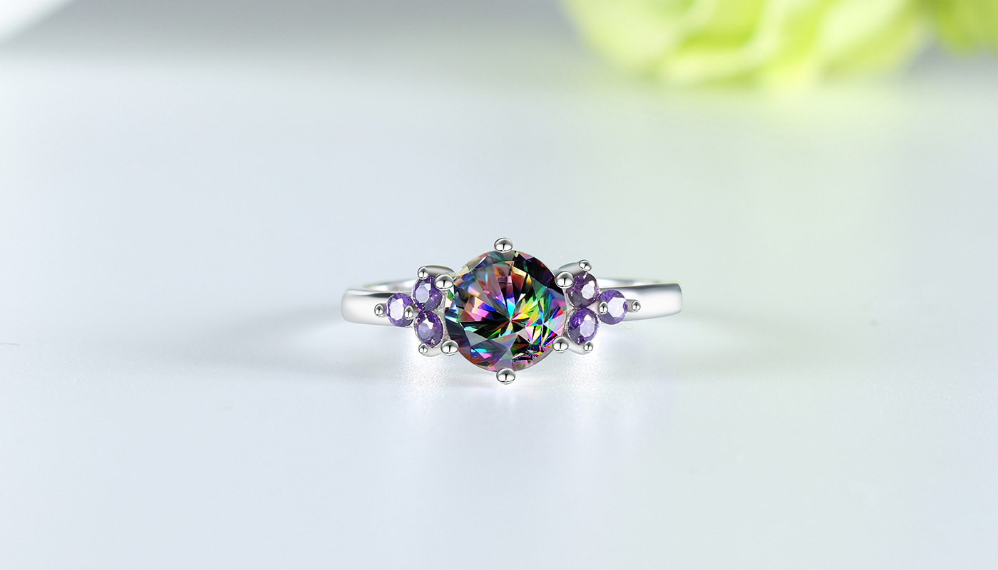 Colorful Zircon Ring 2