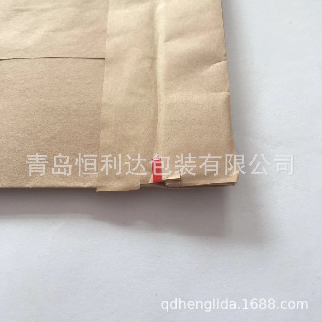 面包粉牛皮纸袋 阀口袋 多层牛皮纸袋 厂家生产休闲食品包装中国