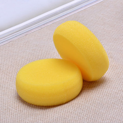 海綿畫刷圓形印章兒童創意美術繪畫幼兒園美勞早教塗鴉diy工具