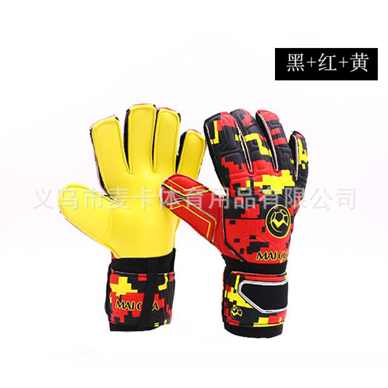 Guantes de portero de fútbol MAICCA Myka guantes de pórtico adultos deportes antideslizantes guantes de portero de látex