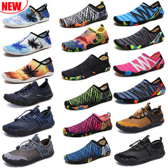 Cross-border Amazon outdoor swimming shoes for couples, river-tracing shoes, men's skin-friendly shoes, beach diving shoes, women's speed-interference water shoes