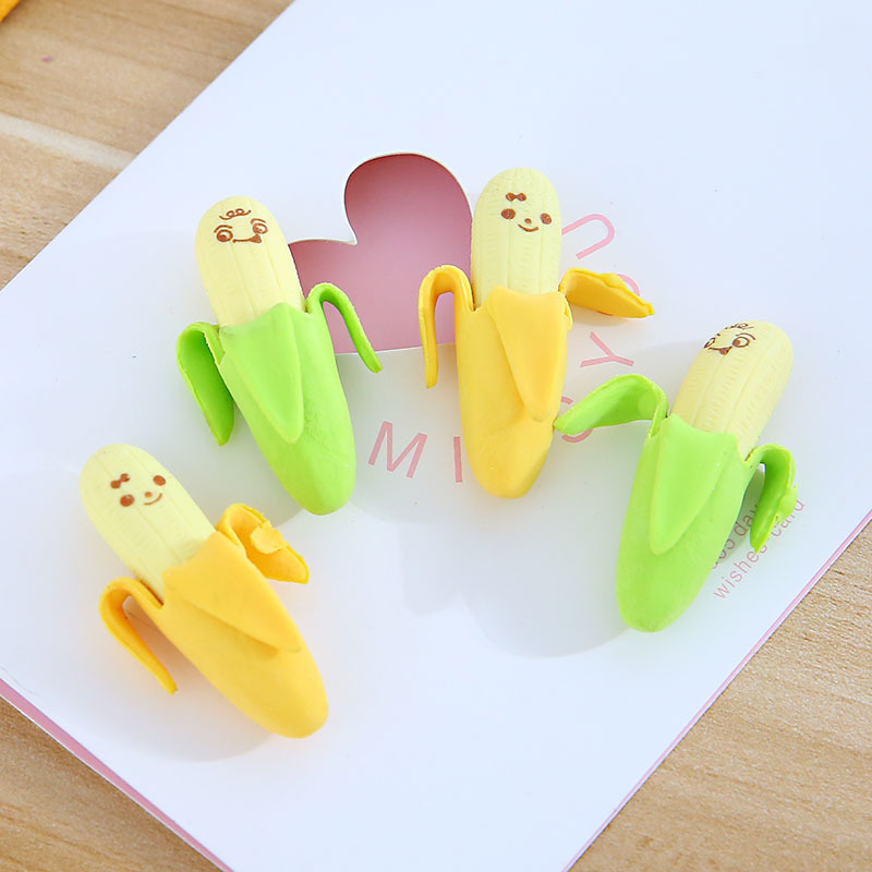 direct deal Like a breath of fresh air lovely study Supplies Cartoon student prize originality Stationery Banana eraser
