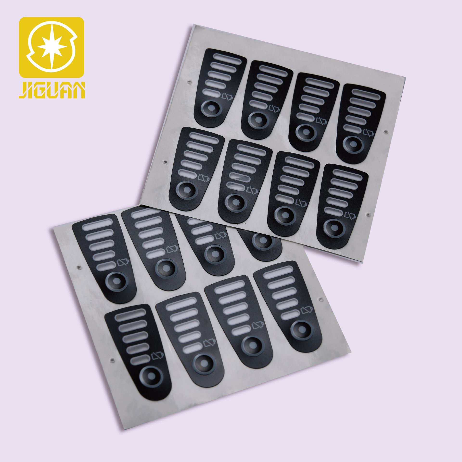 PVC遥控器面板,游戏机面板，厂家定制PET面板