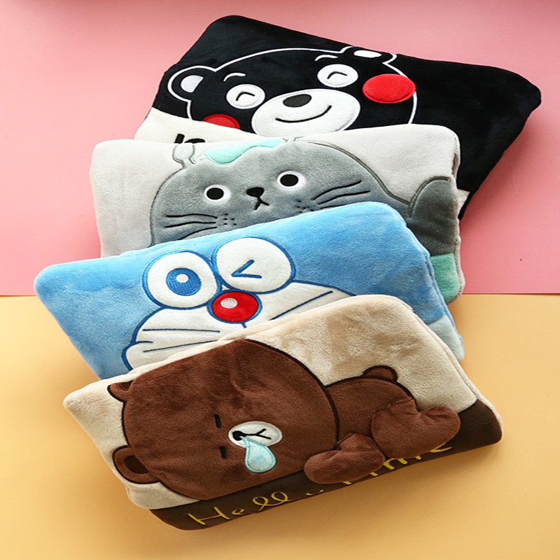 Kormir new pattern Embroidered towels Popular Cartoon charge Hot water bottle In Hand Po winter Hand Artifact