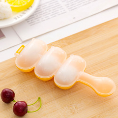 H693 Shake and Play Rice Ball Creative Kitchen Tool DIY Rice Ball Molding Mold with Lunch Spoon Boxed Set