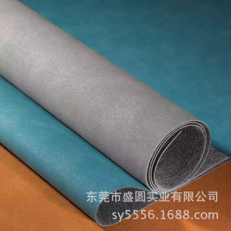 细砂羊巴PU皮革触感肤感效果PU人造革笔记本相框皮革