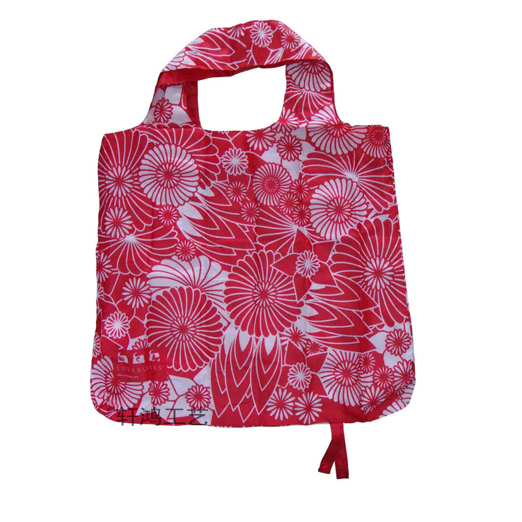 专业定制 牛津布190T涤纶背心袋 210D背心购物袋 防水折叠涤纶袋