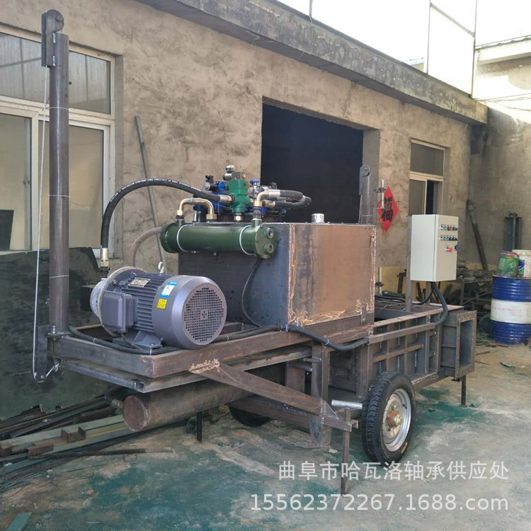 卧式液压打包机细节