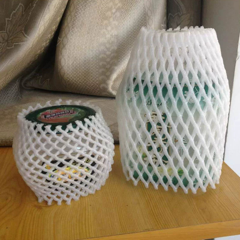 Сетчатая крышка стеклянной бутылки, керамическая хрупкая защитная сетчатая крышка, противоударная сетчатая крышка из фруктовой пены, сетчатая крышка с яблочным пупком и апельсином