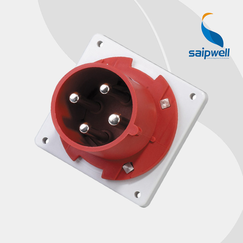 供应工业防水插头 63A三相四线插头 航空插头SP-1982