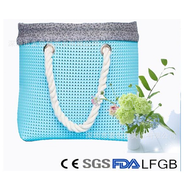 时尚简约百搭EVA洞洞包 (1)