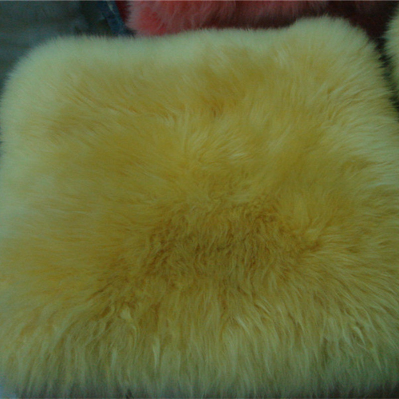 Manufactor wholesale leather and fur Seat cushion wool Seat cushion blanket winter wool automobile sofa Seat cushion