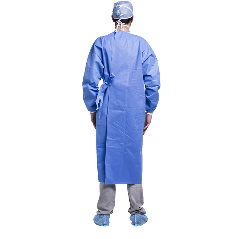 一次性超声波SMS隔离衣热合反穿无纺布隔离服防护服大量批发