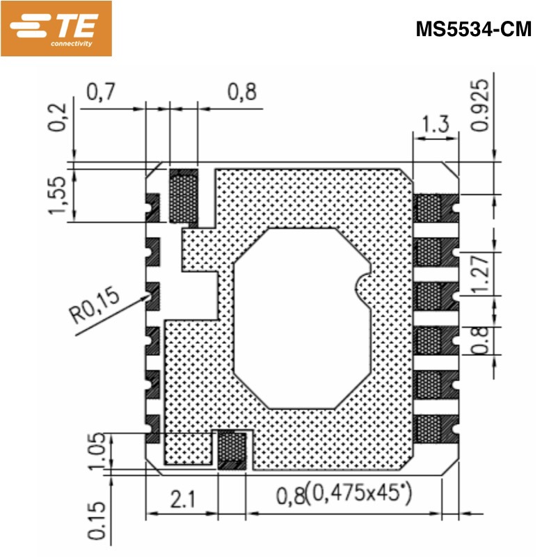 MS5534Cϵ̩ѹ3 V  1110 kPa ѹģ