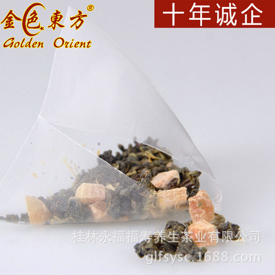 白桃乌龙茶 三角包果味乌龙茶 冷泡茶 奶茶茶底调味茶 风味水果茶