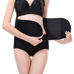 Velcro Hollow Postpartum Abdominal Control Corset Waist Belt Body Shaping Garment 3663