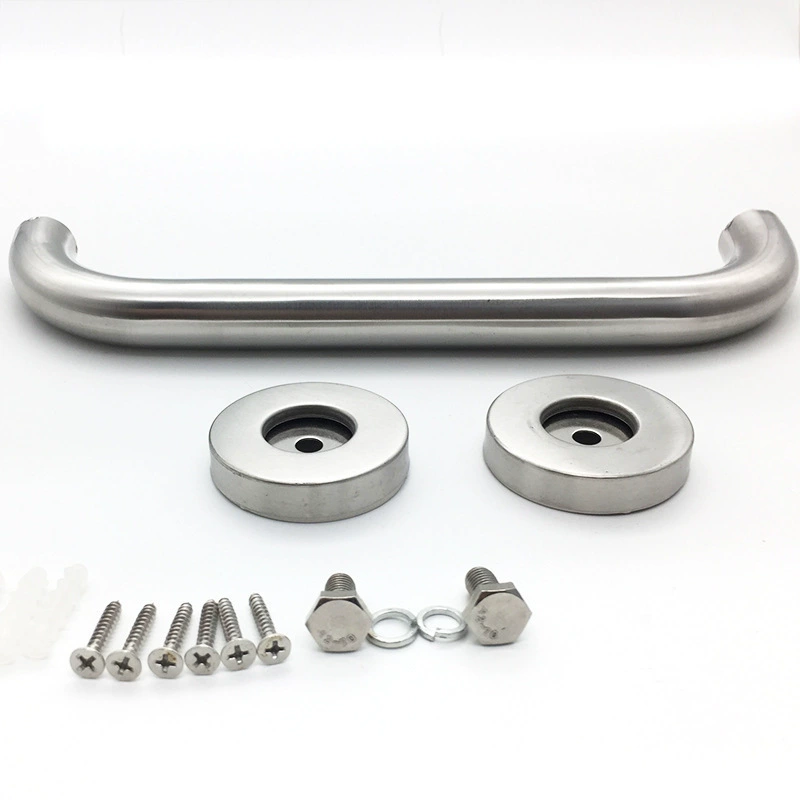 Поставщики direct продаж Thickened stainless steel handrail для пожарной двери, канал дверной ручки рукав, поручень для ванны, барьер без рук