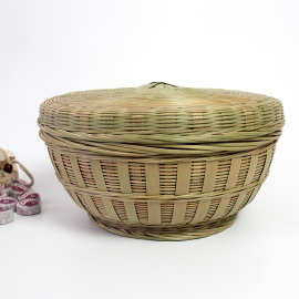 广西竹制品 竹篮 收纳盒迷你储物罐 馒头筐 茶叶篓零碎物品箩筐