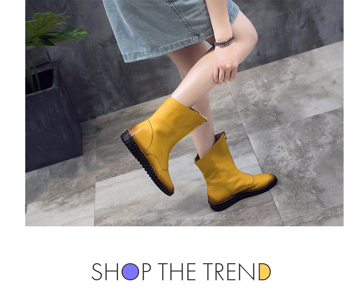 Bottes femme en En cuir - Ref 3354787 Image 29