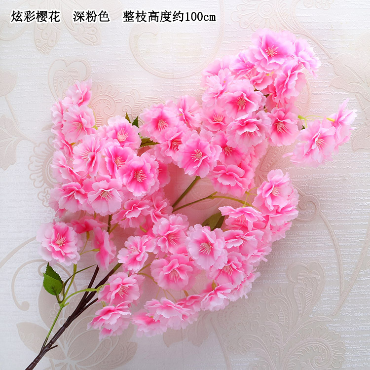 炫彩樱花 深粉色