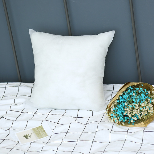 Wholesale brushed cloth pillow core pp cotton harmless cloth pillow core sofa car office bedside pillow core