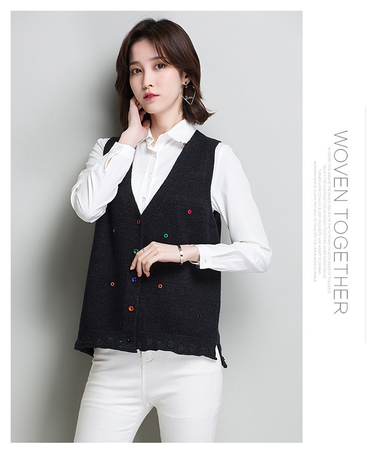 Gilet femme XIN YUROU en Tricot - Ref 3317979 Image 29