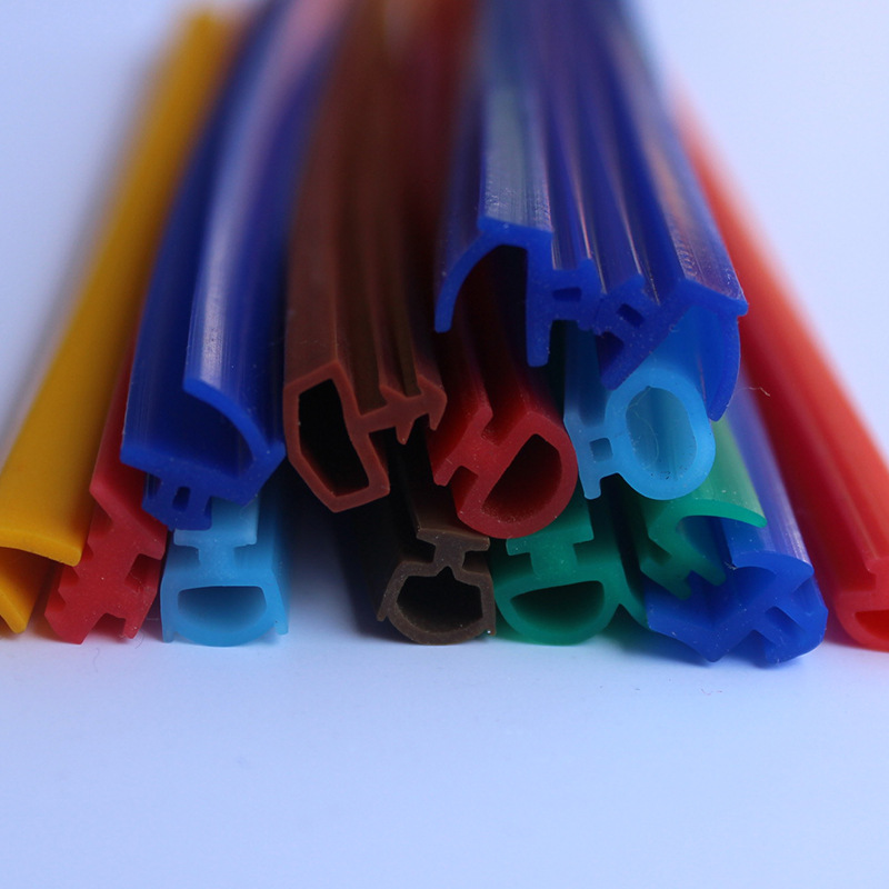 耐高温硅胶条 耐磨损机械固定密封防撞条装饰条胶条现货