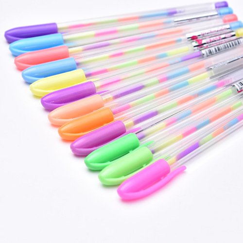 Creative Rainbow Pen Refill Set Flash Pen Water Chalk Highlighter Office Learning 8 Boxed Painting Color Powder