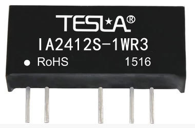 稳压电源模块24V转正负12V IA2412S-1WR3 隔离降压电源 促销