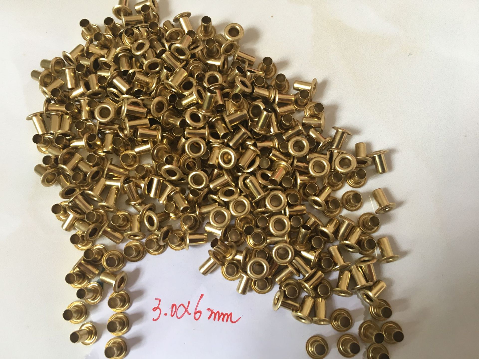 生产销售各类空心铜铆钉 电子插脚   瓜子片/压片