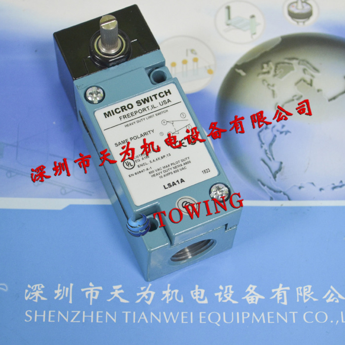 【实物拍摄】Honeywell美国霍尼韦尔LSA1A重载行程开关