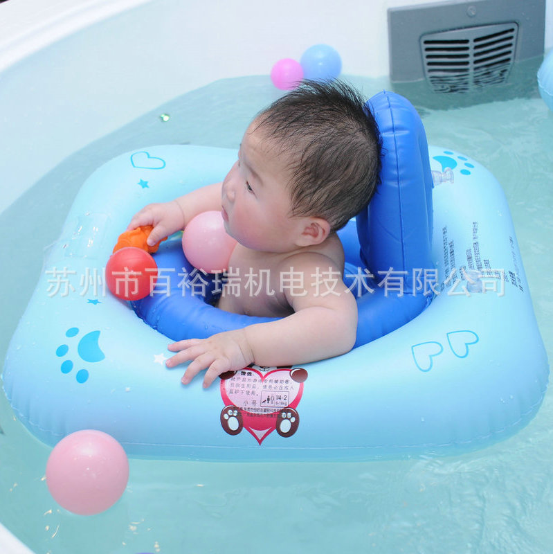 婴幼儿泳圈 宝宝游泳坐圈自游宝贝婴儿游泳圈圆形座圈批发