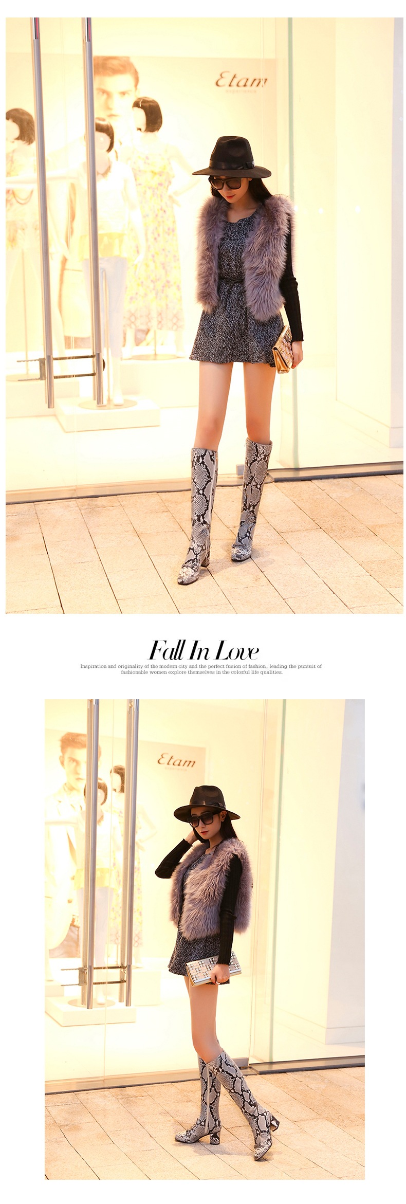 Bottes femme CAFé PLUIE en PU artificiel - Ref 3355519 Image 14