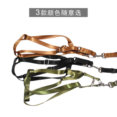 Customized dog leash metal buckle harness dog medium and large dog collar pet collar