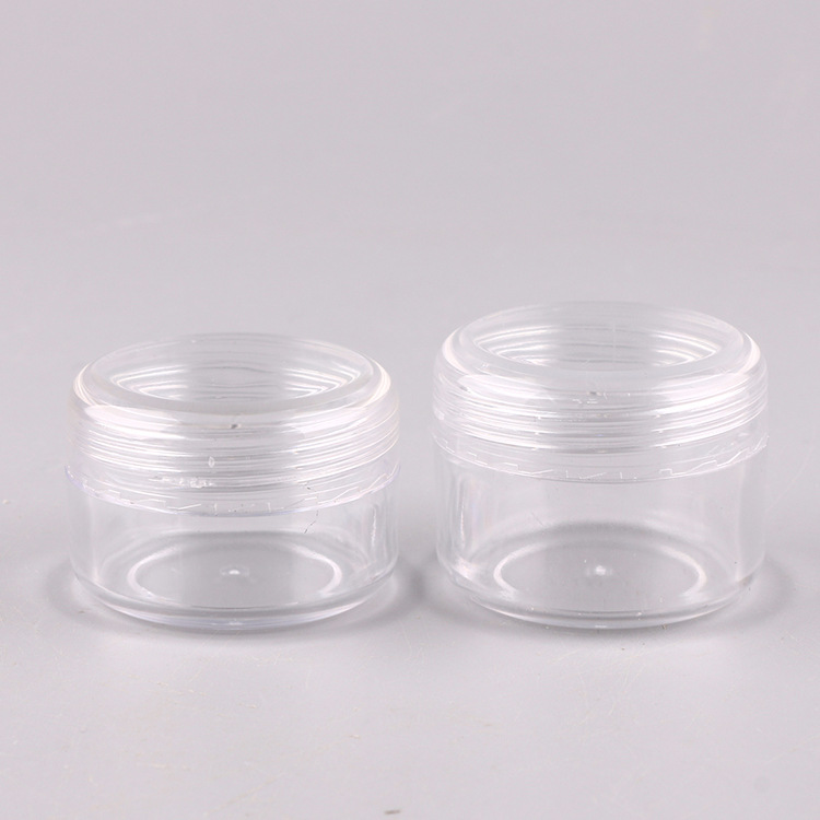 厂家供应 7g乳霜罐 塑料霜膏瓶 膏霜瓶眼影盒 化妆品分装瓶