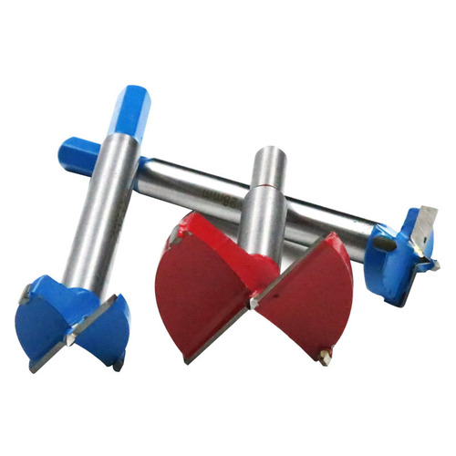 Extended woodworking hole opener alloy head hexagonal handle wooden door board gypsum board plastic punch hole expander drill bit