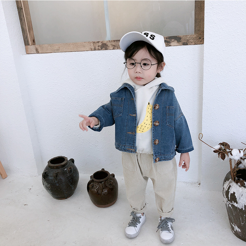 coat Autumn fashion children Chaqueta Korean Edition leisure time men and women baby coat Children's clothing