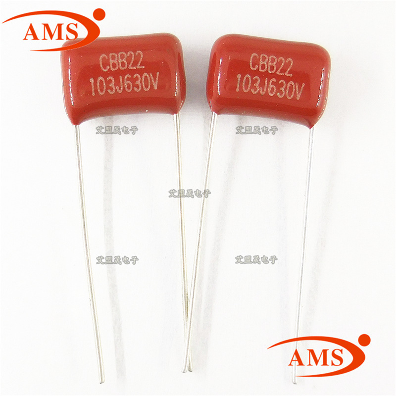 CBB电容 CBB22 630V103J 脚距P10mm 金属化薄膜电容 全新正品现货