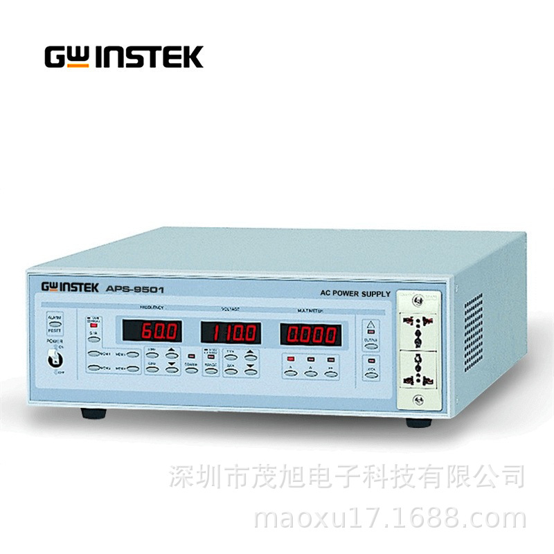 Gwinstek/固纬【APS-9301】单组双输出线性交流变频电源 300W