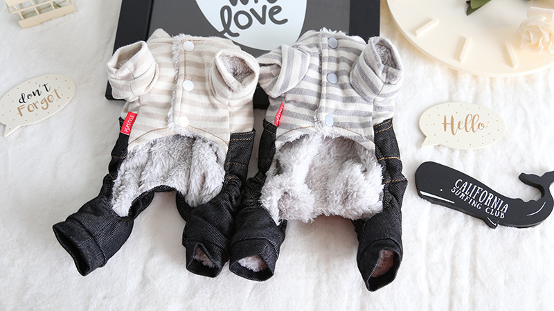 怎么了牛仔背带四脚衣