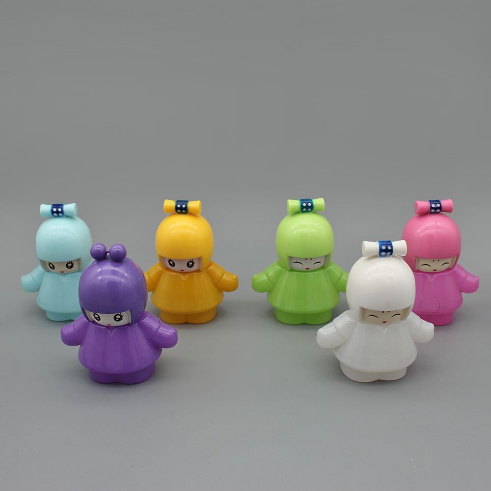 批发PT066-25ML可爱卡通娃娃香水玻璃分装空喷雾化妆品瓶子