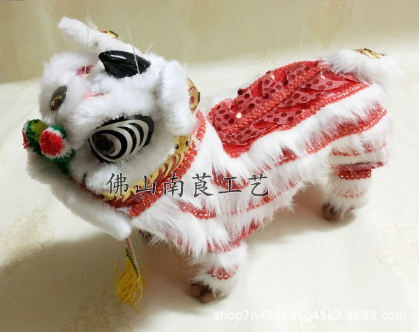 Заводская цена Фошань Тяговая линия кукольный Лев нести линию танец Кукла Лев танцевальные украшения китайские ремесленные подарки Детские игрушки