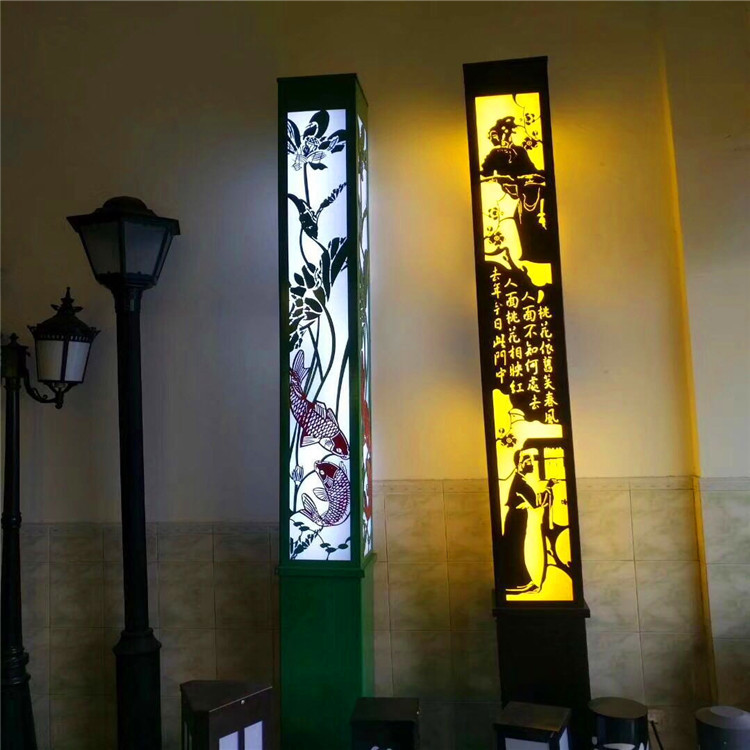 outdoors led Landscape lamppost customized outdoors Road waterproof courtyard Landscape lamp LED street lamp Scenery The lamp post