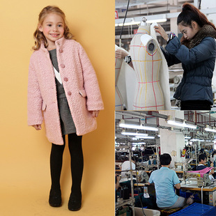 Шерстяное шерстяное пальто, куртка, детская одежда, прямая поставка с фабрики, сделано на заказ