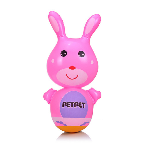 36 inflatable tumbler toy dolphin penguin tumbler sandbag toy gift rabbit tumbler