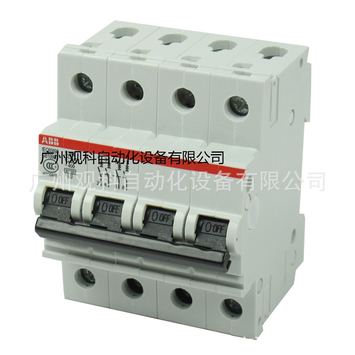 10042013 ABB 塑壳断路器 T4V250 TMD50/500 FF 3P采购找广州观科