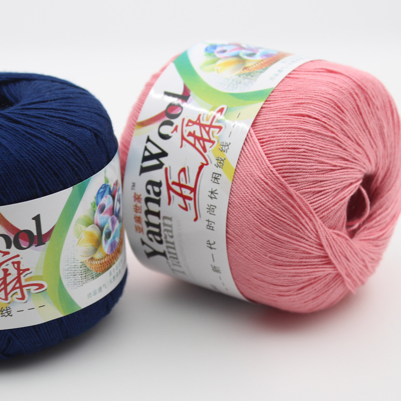 リネンの糸のかぎ針の糸の亜麻のレースのかぎ針は細い毛糸の5 # の糸のかぎ針の糸の卸売りを編みます。|undefined