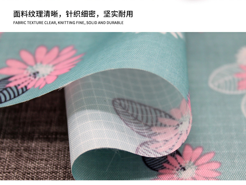 爆款直销210d pu 三分格提花牛津布箱包手袋布家居户外用品面料详情图7