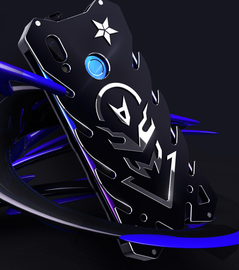 SIMON New THOR II Aviation Aluminum Alloy Shockproof Armor Metal Case Cover for Huawei Honor 8X Max & Huawei Honor 8X & Huawei Honor 8C & Huawei Enjoy Max