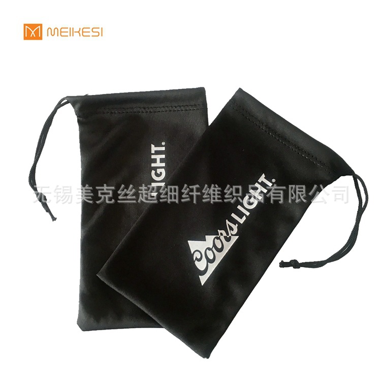 厂价供应各类精美印花超细纤维手机袋 收纳袋
